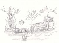 Underwater forest